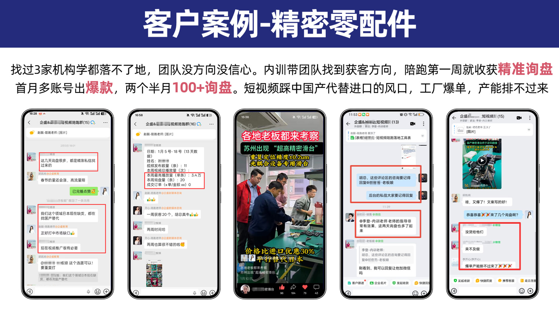 精密零配件 · 精密滑台案例
